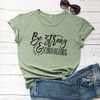 Be Strong and Courageous T-Shirt | heavens Apparel