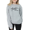 Faith heart Christian Sweatshirt | Heavens Apparel