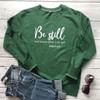 Be Still and Know That i am god Christian Sweatshirt | Heavens Apparel