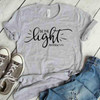 Psalm Life Be The Light Christian T-Shirt | Heavens Apparel