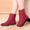 Plus size boots women  boots plus fur keep warm non slip women boots