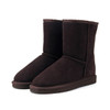 Classic Genuine Cowhide leather boots 100% Wool Women Boots