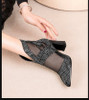 Women Hollow Out  Cool Mesh Ankle Boots