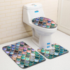 3 pcs bathroom set shiny mermaid