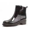 DRIPDROP Women's Short Boots Waterproof Non-Slip Fashion Rain Shoes