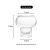 Creative Transparent Glass Coffee Cups Handmade Beer Mug Tea Whiskey Mug Heat-resistant Juice Vodka Wine Mug Home Bar Drinkware