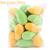 10/20 Pcs Soft Mix Color Makeup Sponge Face Beauty Cosmetic Powder Puff  For Foundation Cream Concealer Make Up Blender Tools