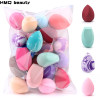 10/20 Pcs Soft Mix Color Makeup Sponge Face Beauty Cosmetic Powder Puff  For Foundation Cream Concealer Make Up Blender Tools