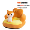Baby Seats Sofa Support Cover Infant Learning to Sit Plush Chair Feeding Seat Skin for Toddler Nest Puff Dropshipping No Filler