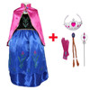 Elsa Girls Dress Princess Dresses Elza Teenagers Kids Dresses for Girls Children Clothing Anna Elsa Party Snow Queen Cosplay