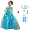 Elsa Girls Dress Princess Dresses Elza Teenagers Kids Dresses for Girls Children Clothing Anna Elsa Party Snow Queen Cosplay
