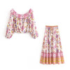 Bohemian Floral Set