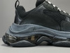 BLCG Triple S Clear Sole Black Shoes Sneakers