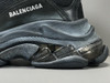 BLCG Triple S Clear Sole Black Shoes Sneakers