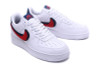 AF 1 Low 3D Chenille Swoosh White Red Blue Shoes Sneakers