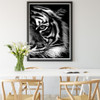 White tiger Diamond Painting