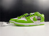 SB Dunk Low White Green x Supreme Shoes Sneakers