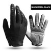 Full Finger Sport Shockproof MTB Bike Touch Screen Gloves