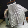 Sherhure 2019 Autumn Women Long Skirts Fashion Brand A-Line Women Pleated Skirts High Waist Women Midi Skirt Faldas Mujer Saias
