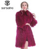 Real Silver Fox Fur Coat Women Long Natural Fur Coat Female Knitted Spring Genuine Fur Overcoat For Ladies Luxury Plus Size 2019 Real Silver Fox Fur Coat Women Long Natural Fur Coat Female Knitted Spring Genuine Fur Overcoat For Ladies Luxury Plus Size 2019