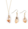 Lucky Stone Pendant/Earring Set