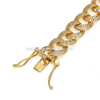 925 Sterling Silver Luxurious cuban link Bracelet Hip Hop