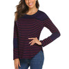 T Shirt Striped Long Sleeve Tops For Women 2019 Tshirt Streetwear Tops Tunic Ladies Tee Shirt Womens Clothing
