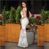 Ocstrade High Fashion 2020 New Women White Bandage Dress Sexy Backless Maxi Bandage Dress Long Bodycon Lace Evening Party Dress Ocstrade High Fashion 2020 New Women White Bandage Dress Sexy Backless Maxi Bandage Dress Long Bodycon Lace Evening Party Dress