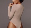 O Neck Long Sleeve Bodysuit