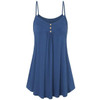 Plus Size 5XL Summer Tank Top Womens Tunic Button V Neck Tops Sleeveless Loose Casual Camis Ladies Clothes Women 2018 haut femme