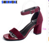 Women Sandals  Shoes Women Open Toe Chunky High Heels