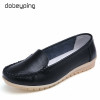 New Style Shoes Woman Soft Genuine Leather Women Flats Shoe