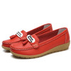 women shoes women flats genuine leather loafers casual ladies shoes