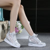 Women Shoes Woman Breathable Mesh Sneakers Flats Lace Loafers