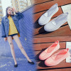 New Women's Shoes Flat Casual Shoes Woman Mesh Breathable Hollow Loafers