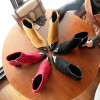 Square Heel Boots Women Winter Chelsea Boots
