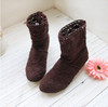 summer boots   with the new shoes lace openwork crochet boots