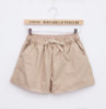 DANJEANER Women Cotton Shorts 2018 Summer Fashion Candy Color Elastic Waist Drawstring Short Pants Woman Casual Plus Size Shorts