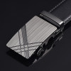DWTS Men Belt Male Genuine Leather Belt Strap Belts For Men Top Quality Automatic Buckle black Belts Cummerbunds cinturon hombre