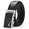 DWTS Men Belt Male Genuine Leather Belt Strap Belts For Men Top Quality Automatic Buckle black Belts Cummerbunds cinturon hombre