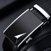 DWTS Men Belt Male Genuine Leather Belt Strap Belts For Men Top Quality Automatic Buckle black Belts Cummerbunds cinturon hombre