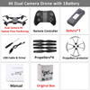 Visuo XS816 RC Drone with 50 Times Zoom WiFi FPV 4K /1080P Dual Camera Optical Flow Quadcopter Foldable Selfie Dron VS SG106 M70