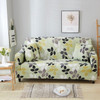 Elegant Modern Sofa Cover Spandex Elastic Polyester Floral 1/2/3/4 Seater Couch Slipcover Chair Living Room Furniture Protector