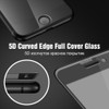 TOMKAS 5D Glass For iPhone XS Max XR Tempered Glass Full Cover Edge Screen Protector