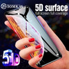 TOMKAS 5D Glass For iPhone XS Max XR Tempered Glass Full Cover Edge Screen Protector