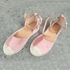 Plain  Flat  Ankle Strap  Round Toe  Casual Date Flat  Socofy  Sandals