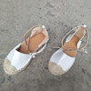 Plain  Flat  Ankle Strap  Round Toe  Casual Date Flat  Socofy  Sandals