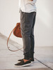 Fashion Elastic Strap Pure Colour Loose Casual Pants