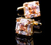 Square Gold Luxury Cufflinks