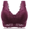 Front Zipper Push Up Bra